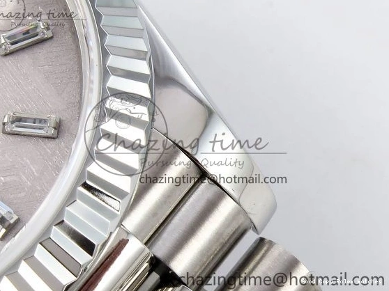 Good Copy Rolex Watches on JDF Bracelet V3 VR3255 Silver 904L Weight) 40 Moon Crystal Steel President (Gain Dial Durable DayDate SS 1428 1224